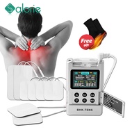 Portable TENS Unit Muscle Stimulator Digital Muscle Massager TENS/EMS Dual Output Home Use Massager