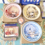 [OFFICIAL] Ichiban Kuji Phainon Mydei Aglaea plate Keychain pendant hsr honkaistarrail star rail pla