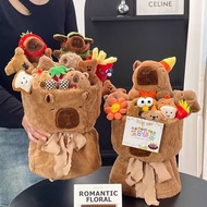Spring Festival Capybara Capybara Doll Bouquet Finished Doll Cartoon Flower 38 Women's Day Gift Bouq