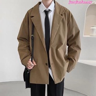 casual suit【Ready Stock 】三件套休闲西装外套男宽松潮流dk制服学院风痞帅小西服男  liyuxia888.my5.20