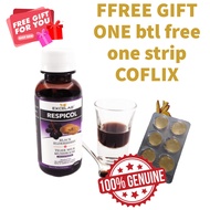 READY STOCK [FREE GIFT] EXCELAB RESPICOL 120ML (ELDERBERRY + TIGER MILK MUSHROOM) exp 12/2025