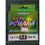 Pe Weebass Eguana X4 Braided Line 4