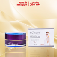 Kem face lạnh dưỡng trắng da ban đêm Ncollagen Hân Nguyễn 25g