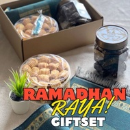 Set Ramadhan Raya Cookies Telekung Sejadah Tasbih Kuih Raya Exclusive