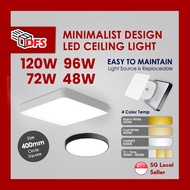 8imeaajuxqDFS LED LIGHT Ceiling Light 400MM 48W/72W/96W/120W Tri-tone Ceiling Lamp Casing Surface Mounted Light 450MM Sq