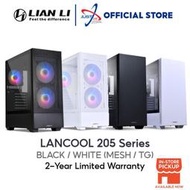 Lian LI LANCOOL 205 MESH / TG ATX 鋼化玻璃電競機箱(黑/白)