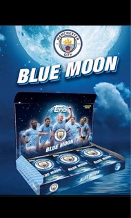 2024/25 Topps曼城 藍月隊盒 原封盒 單盒 2024/25 Topps Blue Moon Manchester City Hobby Box