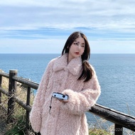 Top Version Fur One Lamb Fur Korean Loose Red Female Winter Fur Net Fur IXUN