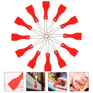 Resin Tools Label Sticker Lottery Scratch Scraper Ticket Scratcher 12 Pcs,