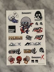 全新 Threezero three zero X premium DLX MDLX 口术道 怪獸道 Zero San Stricker 貼紙  ［2］