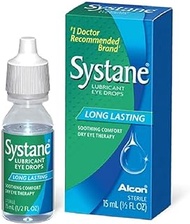 Alcon Systane Long Lasting Lubricant Eye Drops (Soothing Comfort For Dry Eyes) 15Ml