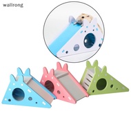 wallrong Hamster Hideout Cute Exercise Toy  Hamster House with Ladder Slide New