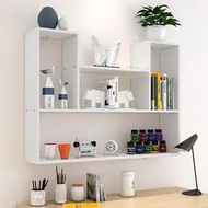 免打孔壁櫃 牆上置物架 壁掛式收納架 書架 儲物架 包送貨