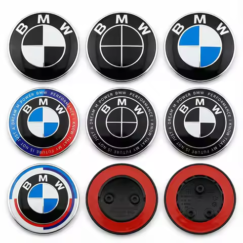 QQQ 2 Holes 3 Holes Hood Emblem Trunk Badge BMW F20 F22 F23 F30 F80 F31 F34 F32 F82 F33 F10 F11 E81 