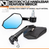 7/8" 22mm Motorcycle Rearview Mirror Universal Handlebar Mirror Rear View Mirror For Honda GSXR ER6N