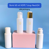 HDPE Bottle 60 ML | Presstop bottle 60 ML | Mushrrom Bottle 60 ML - HDPE