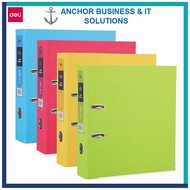 SG Home Mall 3" Inch PVC A4 Lever Arch Files 4 Pieces Pcs Per Set (Blue/Pink Red/Yellow/Green) Arch 