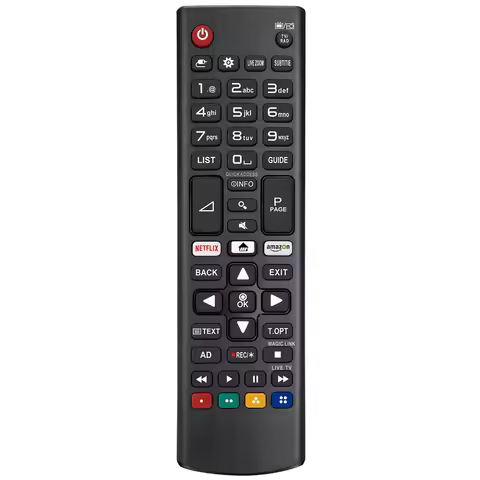 AKB75095308 Universal Remote Control Compatible for LG Smart TV LCD LED UHD OLED QNED NanoCell 3D 4K