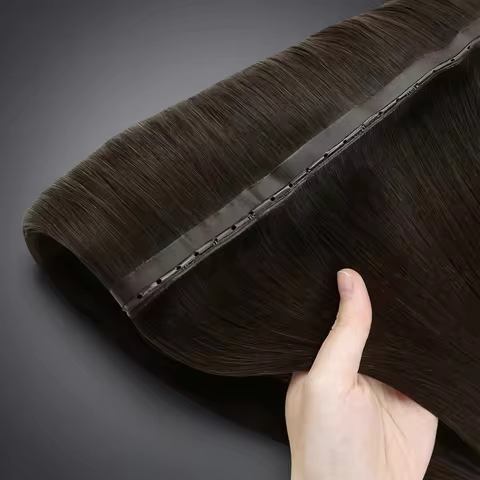 VeSunny Butterfly Hair Extensions Real Human Hair Balayage Genius Weft Hair Extensions Invisible Str