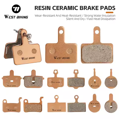 WEST BIKING 1 Pair Ceramics MTB BIKE Bicycle Disc Brake Pads For SHIMANO XT/R ZOOM M315 M415 M515 M9