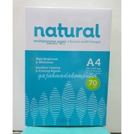 A4 HVS Paper 70 gr 70 gsm 70gram natural