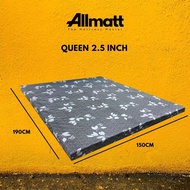 ALLMATT 2.5 / 5 Inch Tilam Queen Mattress Queen Tilam Murah Synthetic Latex Mattress Foam Mattress Q