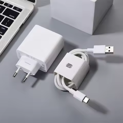 Original Realme GT Neo6 SE 100W EU Charger SuperVooc Fast Charging Adapter USB C Cable For Realme 14