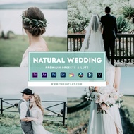 [⭐️⭐️⭐️⭐️⭐️] Natural Wedding Premium Presets & LUTs 🔥 Preset/Lut For Desktop & Mobile Lightroom/VN/P