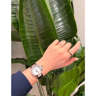 【Pawnable】Car square three-ring ring AU750 fashion casual accessories for men and women holiday gift