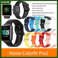 lA Replacement Watchband Lightweight Silicone Strap Compatible For Noise Colorfit Pro2 Pulse Sw023 Id216 19mm Band