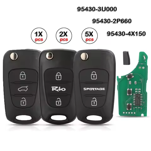 jingyuqin for Kia，SORENTO 95430 2P660 95430-4X150 2015 K2/RIO 95430 3U000 SPORTAGE 433mhz ask fsk ke