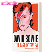 Milu David Bowie การสัมภาษณ์ครั้งล่าสุดและการสนทนาอื่นๆหนังสือภาษาอังกฤษต้นฉบับ