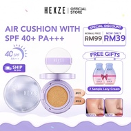 HEXZE Oil Control Sunscreen Cushion Hydrating Long-lasting Foundation Skin Protection SPF 40+ PA+++