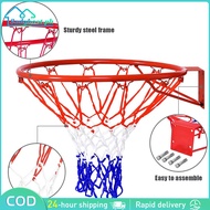 18 Inch Basketball Hoop Basketball Ring Heavy Duty Ring NBA and International Standard Support Dunk