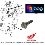 SPACIAL M6 BOLT HONDA SMART KEY KEY BOLT LENGTH 2.2 cm 22UNTm original universal