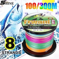100M 300M 500M 8 Strands Fishing Line Super Powerful PE Fishing Line Braided LIne 8x Braided Fishing