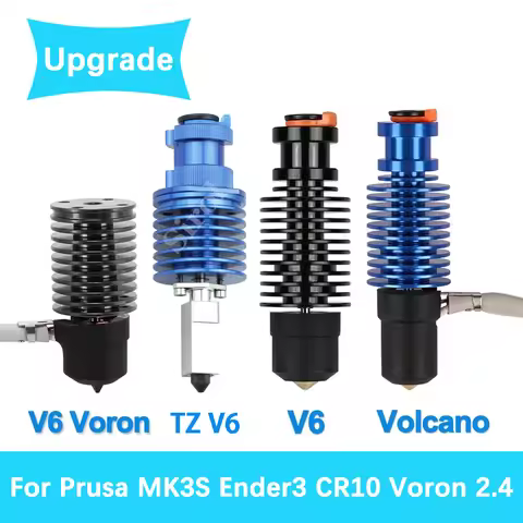 Volcano Hotend 24V 50W 60W For E3D V6 Voron 2.4 3D Printer Ceramic Heating Core Print Head For Voron