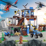 Lepin City Series The Mountain Police Headquater Set Building Blocks Bricks Toys Model