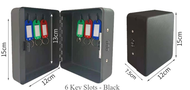 Ready Stock TOPFINE 6Keys 20Keys Slots Keys Box Password Lock Metal Organizer Keys Holder Safety Sto