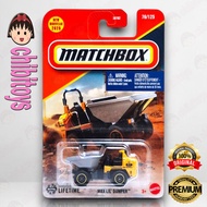 Matchbox MBX Lil Dumper Yellow Construction Dump Truck
