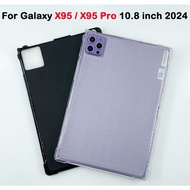 For Tablet Galaxy X95 10.8 inch 2024 High quality TPU Cover Android Tablet Tab X95 Pro 5G Transparen