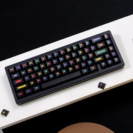 Keycaps cherry mx keycaps Japanese Noon Dot Theme Keycaps Fog Transparent Original Factory Height AB