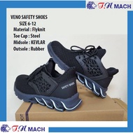 VENO-B SAFETY SHOES SIZE 6-12
