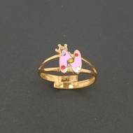 Cincin HITS cincin anak 0.9 Gr huruf N 17