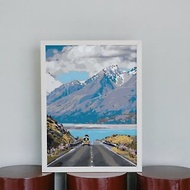 紐西蘭庫克山 創意數字油畫 【風景畫】