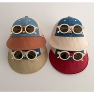 MATA BABYHAPPY Boys' Hats Unisex Children's Hats + Glasses Girls' Hats 6 Months - 4 Years