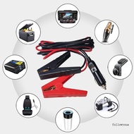 fol 12V 24V Car  Lighter Extension Cord Male Plug to  Clips Cable with LED Light 1 8M 5 9ft
