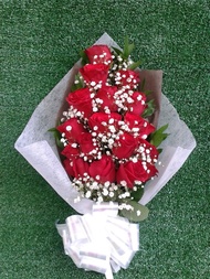 bunga mawar / buket mawar / handbouquet / bunga hadiah mawar