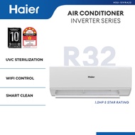 [FREE SHIPPING] Haier 1.0HP / 1.5HP / 2.0HP Inverter 5 Star Series Air Conditioner HSU-10VRA22 / Wif