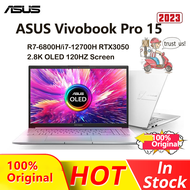 【ASUS Official Warranty】2022 ASUS Vivobook Pro 15 / ASUS Vivobook Pro 14 Laptop /ASUS Wuwei Laptop/2.8K OLED 120HZ Screen Notebook/R7-6800H RTX3050/16GB+512GB/ASUS Vivobook Laptop